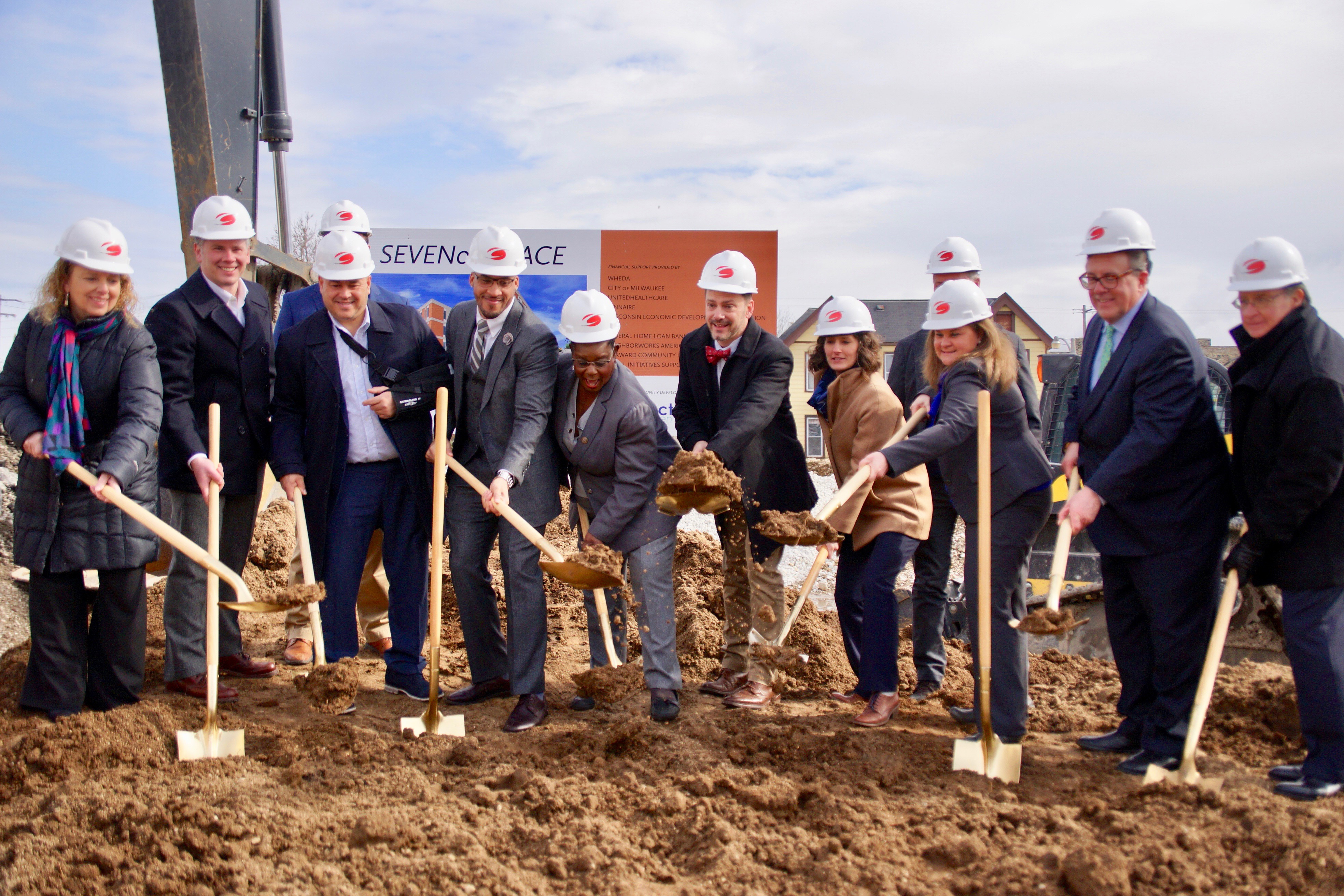 Cinnaire Celebrates Start of Construction for SEVEN04 Place