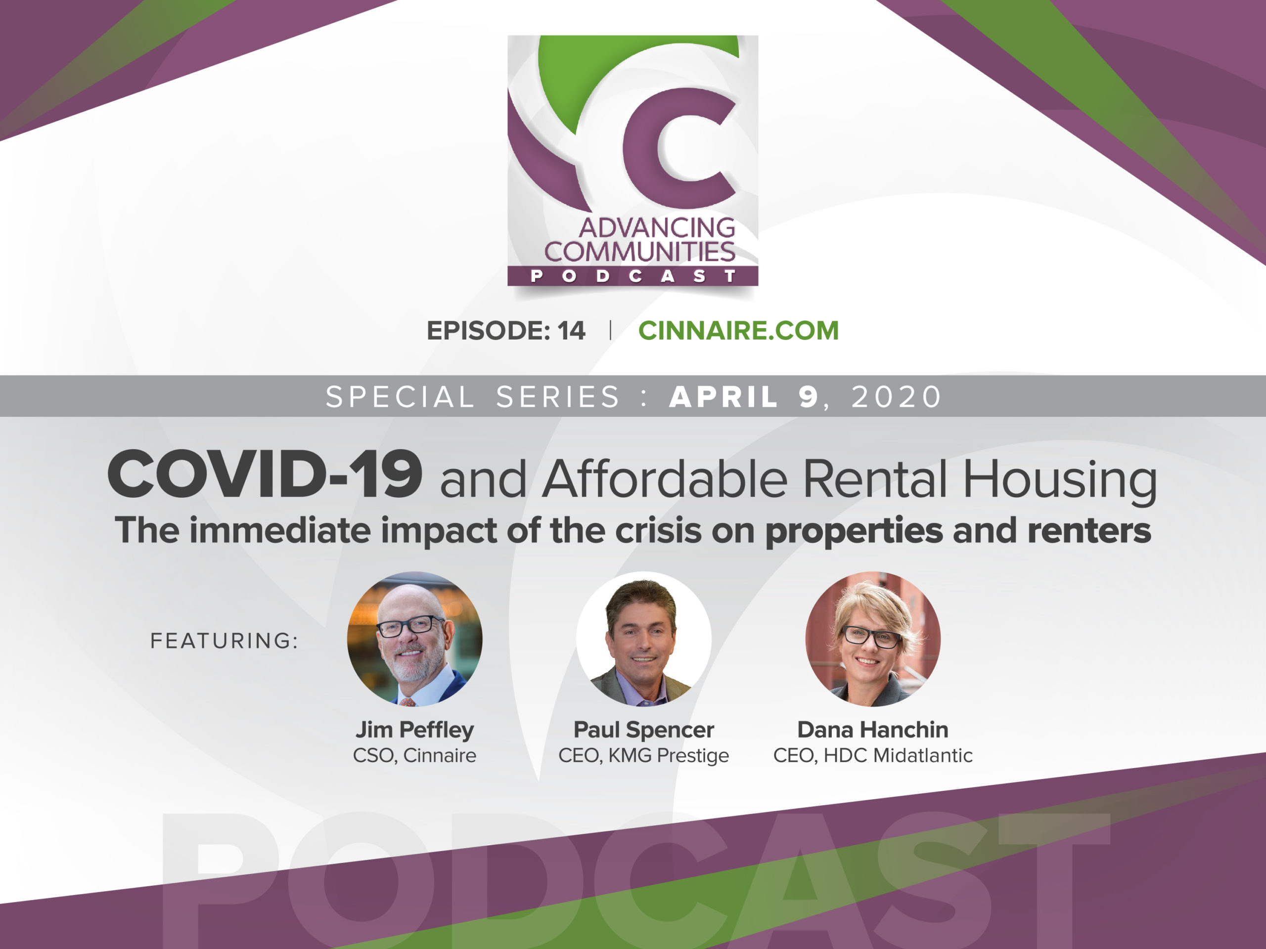 COVID-19 Special Series Podcast: Affordable Housing Managers Address the Serious Challenges the Crisis Presents