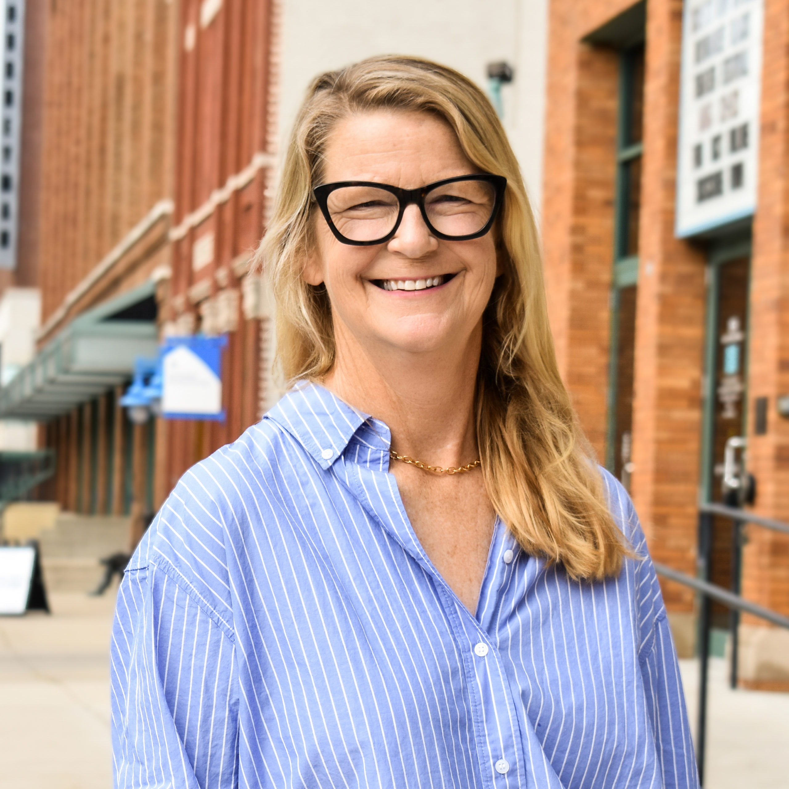 Eliza Webb outside Cinnaire