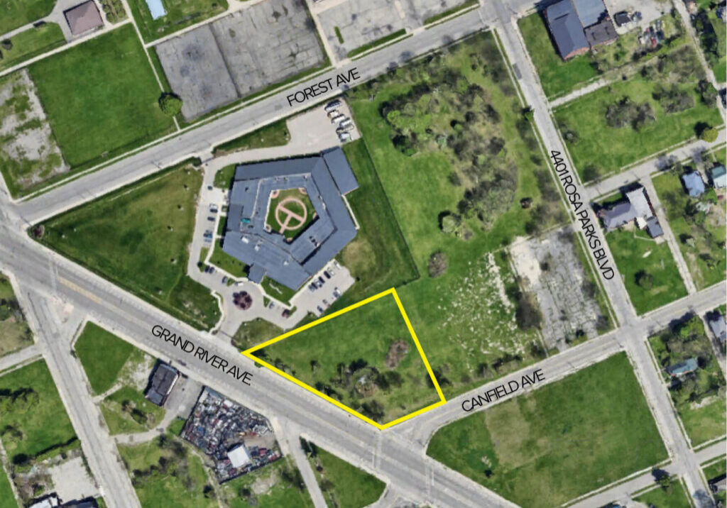 Map of Woodbridge for Cinn Sol redevelopment project